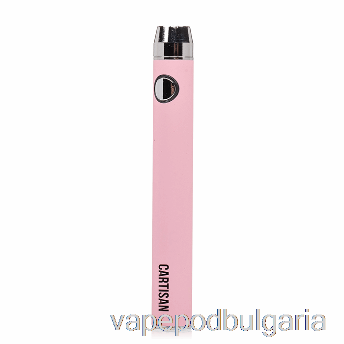 Vape Bulgaria Cartisan бутон Vv 900 Dual Charge 510 батерия [micro] розов